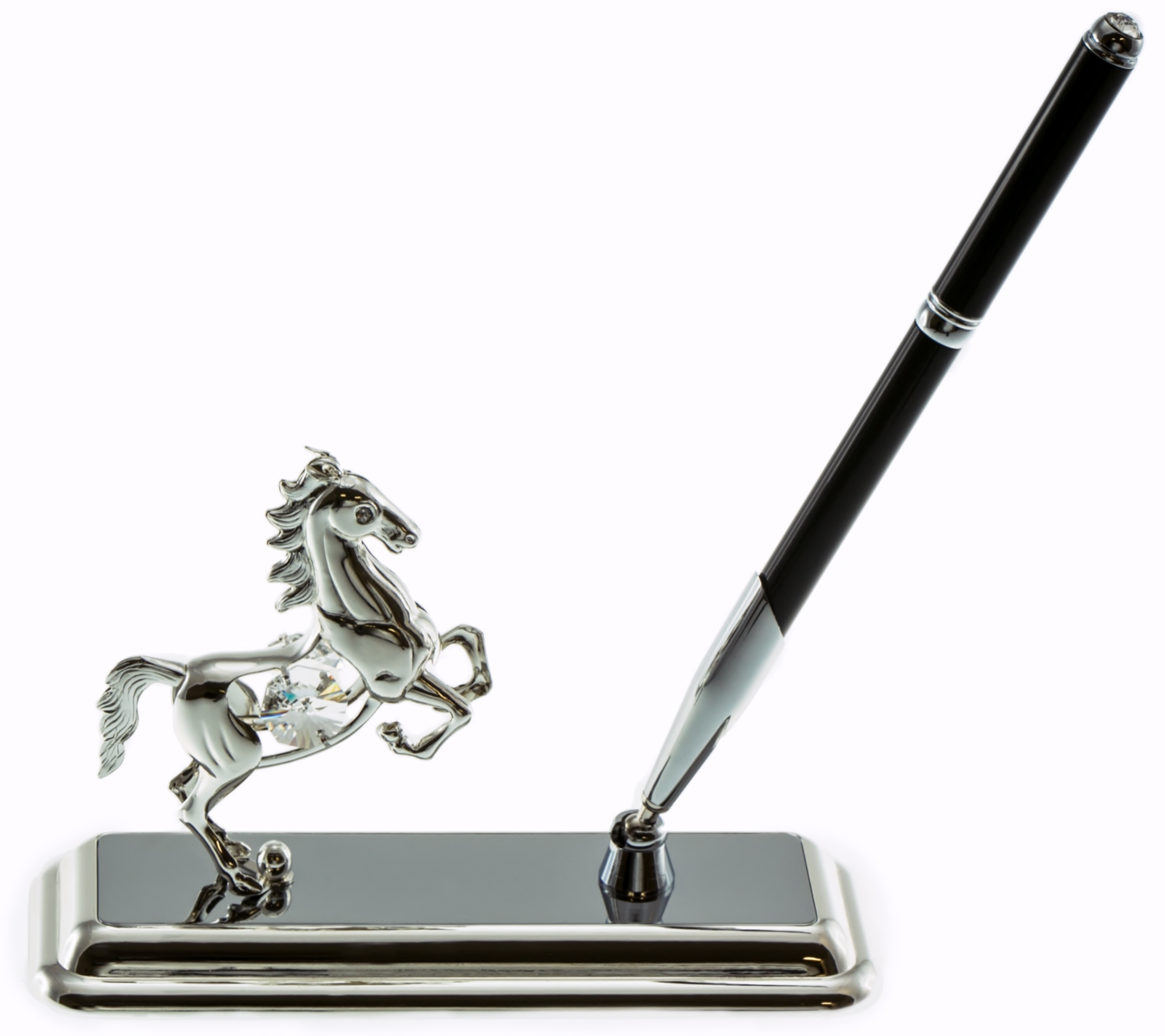 HORSE SILVER PEN SET - Crystal Blue Inc.